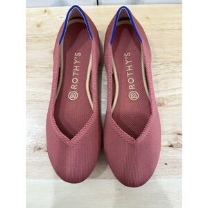 Rothy's The Flat Captoe Retired Copper Flats Shoes Size Womens 8